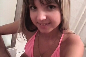 Amateur Teen Sloppy Deep Throats Cock