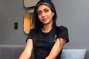 Petite Latina teen twerking on my dick