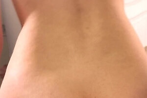 Horny brunette tight teen ass hole for hardcore hammering