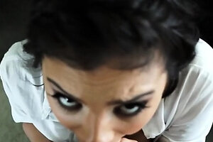 Stepdaughter takes punishment by daddy