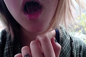 Solo Amateur Blonde Teen Homemade Pussy Masturbation