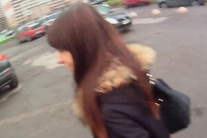 Appetizing young girlfriend Dania gets a big rod