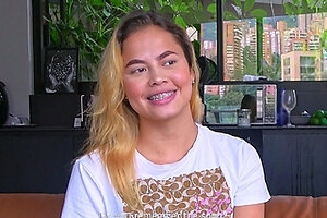 Busty Latina Teen Tight Pussy Railed