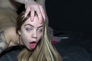 College teenager turned into a jism dumpster, Sladyen