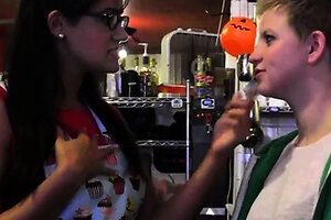 milf with milky tits Penny Barber enjoys lesbian sex