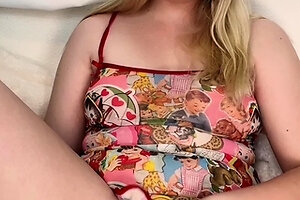 Skinny Blonde Teen Anal amp Vaginal Toys DP