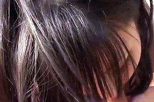 Horny and dissolute teenager Megumi Haruka likes