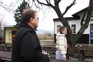 Captivating cathy enjoys each second