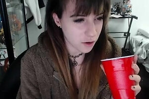 Hot Amateur Teen Fucked Wearing Stockings