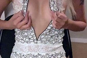 Skinny Blonde Teen Anal amp Vaginal Toys DP