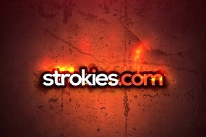 Strokies Khloe Kapri holiday handjob for Santa