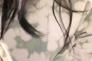 Japanese teen hello mikity toyed and facialized