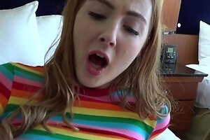 Megan Winters rips her pants to get fucked