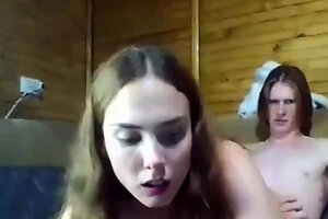 Horny blonde get facial after hard anal and pussy pounding l