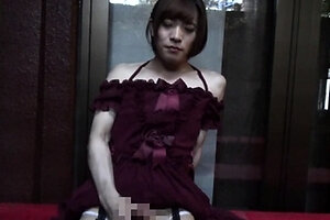 Japanese teens with dressing swimmsuite and lingerie