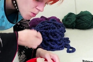 Quick blowjob cum in mouth Cummie, the Painal Cum Cat