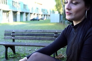 GERMAN SCOUT - Teen Nurse Lacy seduce to First Time Porn