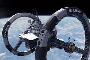 Hot japanese babe gets fucked hard on orbital space station