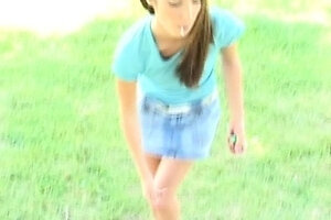 Horny teen chloe in solo