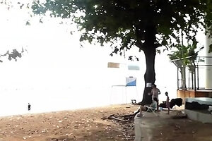 Voluptuous young oriental Mai and buddy in this video