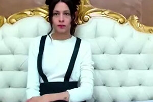 Skinny Cutie â¯ Sloppy DT, Gag &amp; Anal Fuck