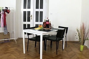 2 hawt sluts get pleasured by ramrods of their partners