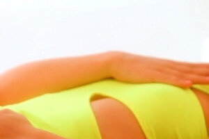 Hot Russian blonde teen toying pussy