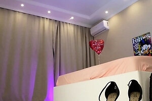 Japanese teen lesbians in hot action