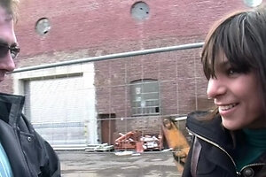 German EroCom Street Casting With A Turkish Slut