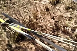 Brunette Russian Teen Gives Outdoor Blowjob