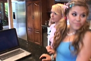 Naughty teen lesbians naked