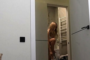 Small tit brunette sucks a big cock hardcore