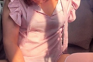 Sexy teen ebony solo toy masturbation