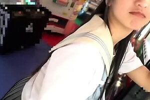 Japanese Teen Orie Okano Being Penetrated With Toys