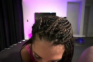 Amateur teen party babes give blowjob and lick pussy