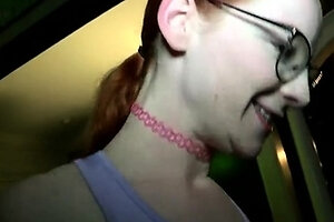 Sexy interracial teen blowjob fuck