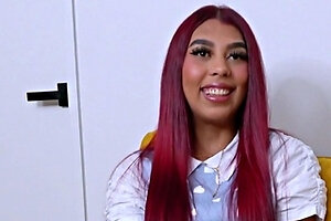 Tiny Latina Teen Redhead RAILED Hard