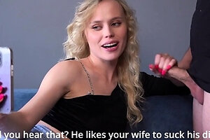 Hot wifey cheats with harsh sex, jizz inwards her sloppy