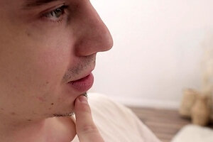 Cute blonde gets anal from her BF