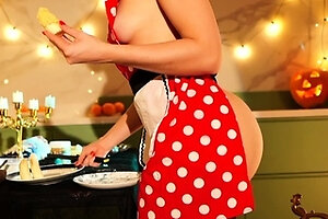 Sexy teen ebony solo toy masturbation