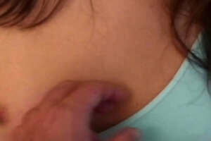 Watch this 18 yr old masturbate and swallow a thick cock