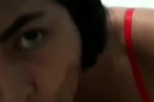 Brazilian Teen Gives Blowjob to Big Cock, Takes Cum in Mouth